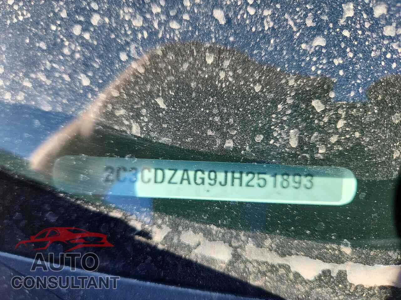 DODGE CHALLENGER 2018 - 2C3CDZAG9JH251893