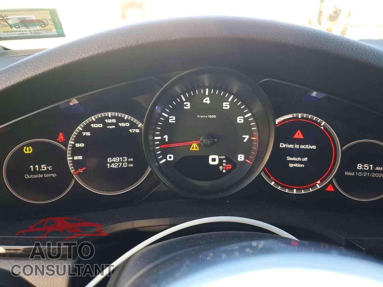 PORSCHE CAYENNE 2021 - WP1AA2AY9MDA07009