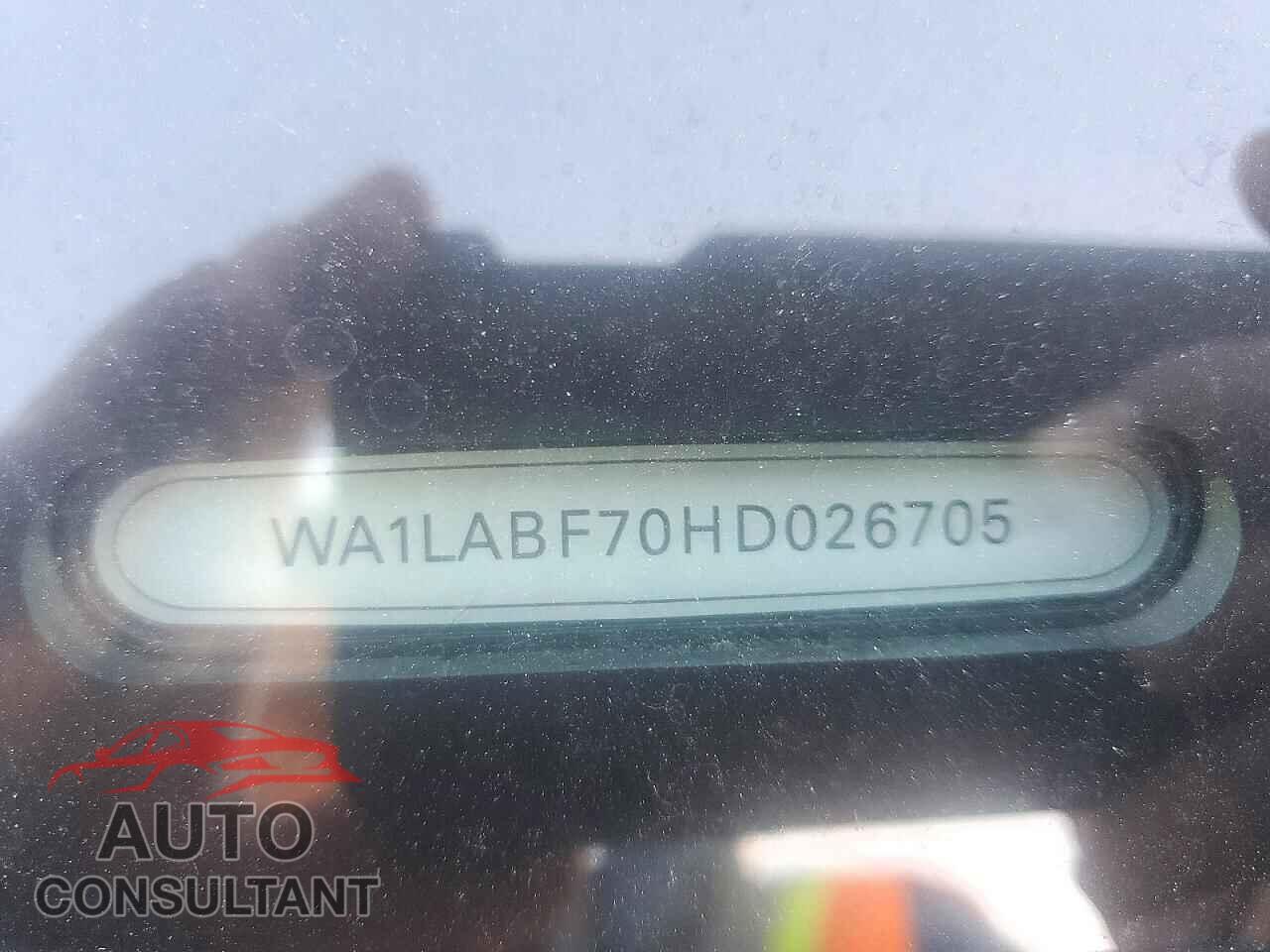 AUDI Q7 2017 - WA1LABF70HD026705