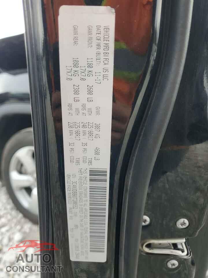 JEEP COMPASS 2018 - 3C4NJDBB0JT200552