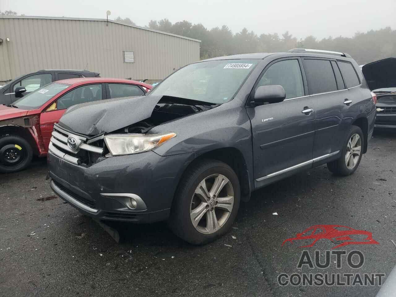 TOYOTA HIGHLANDER 2012 - 5TDDK3EH5CS121992