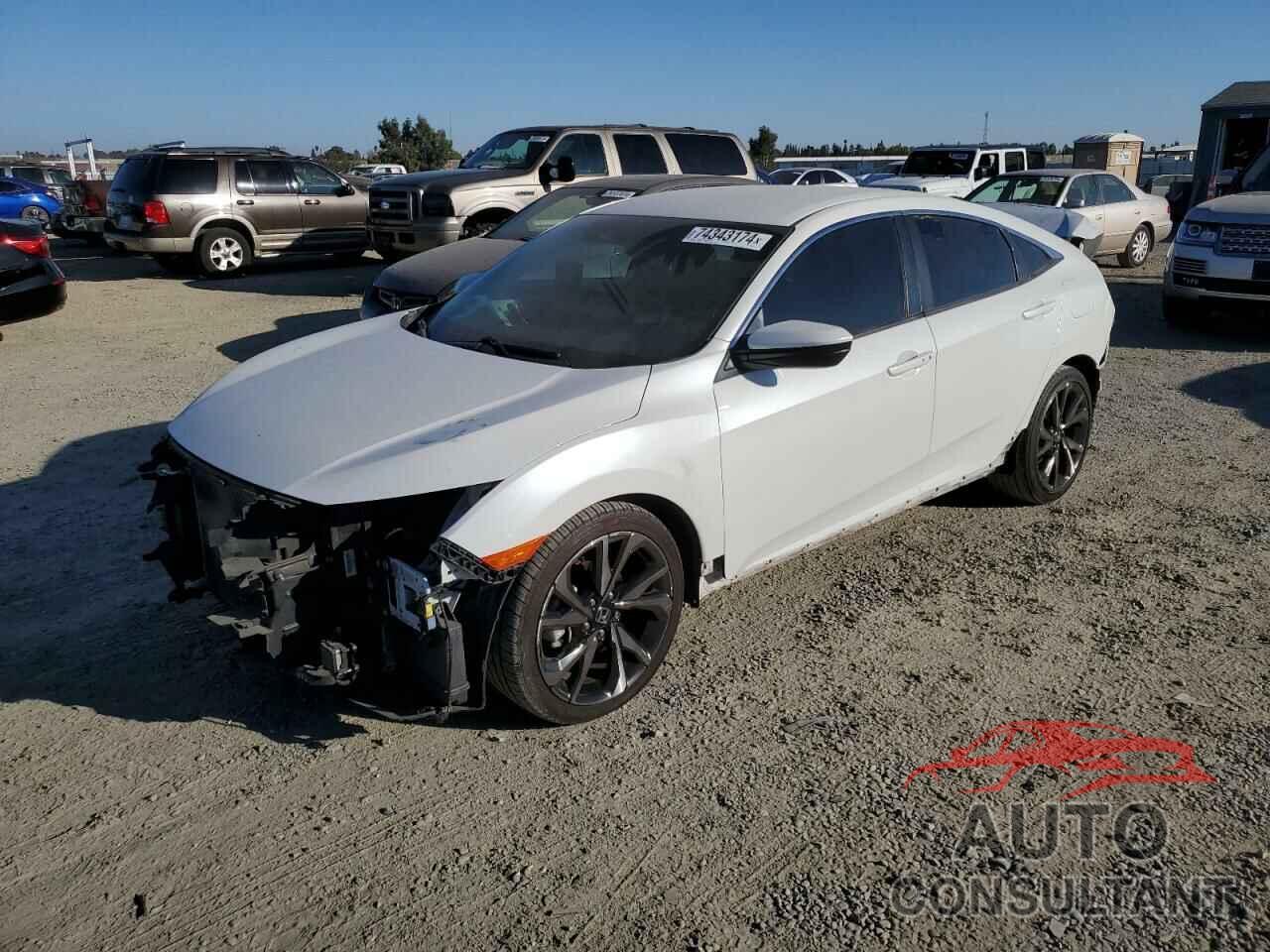 HONDA CIVIC 2021 - 2HGFC2F88MH507287