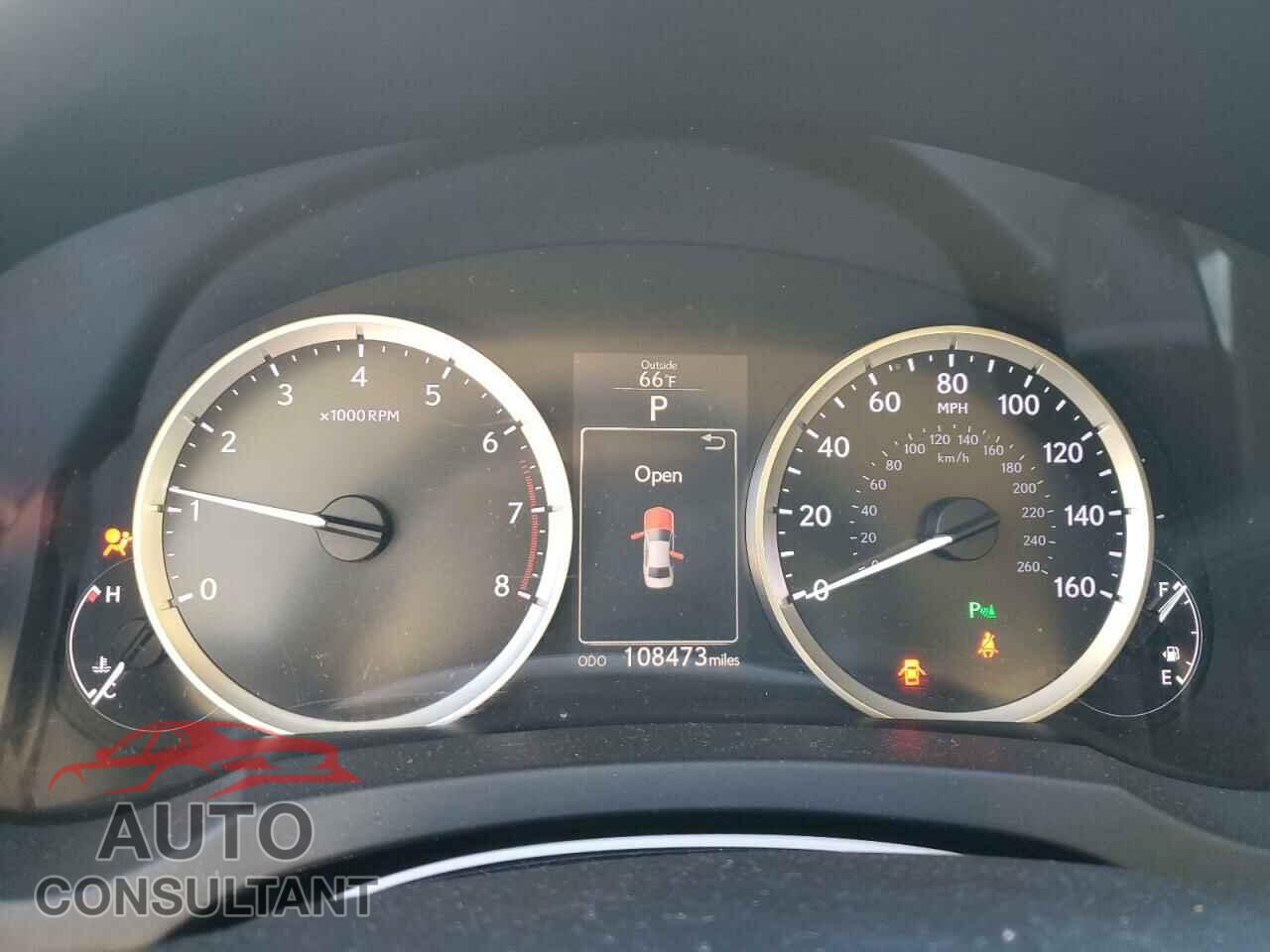 LEXUS IS 2014 - JTHBF1D21E5016080