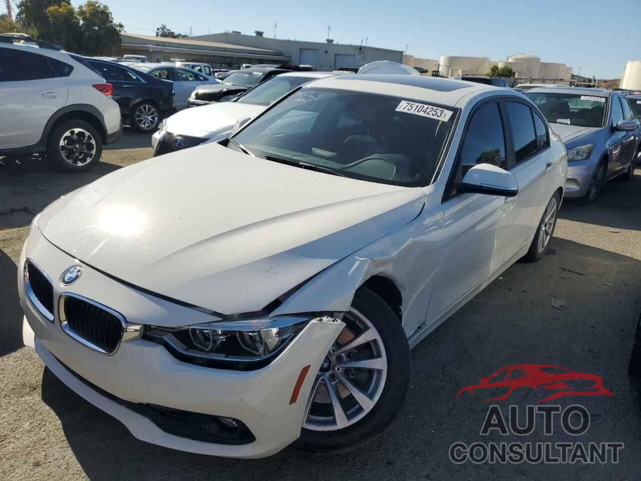 BMW 3 SERIES 2018 - WBA8E1G54JNU93405