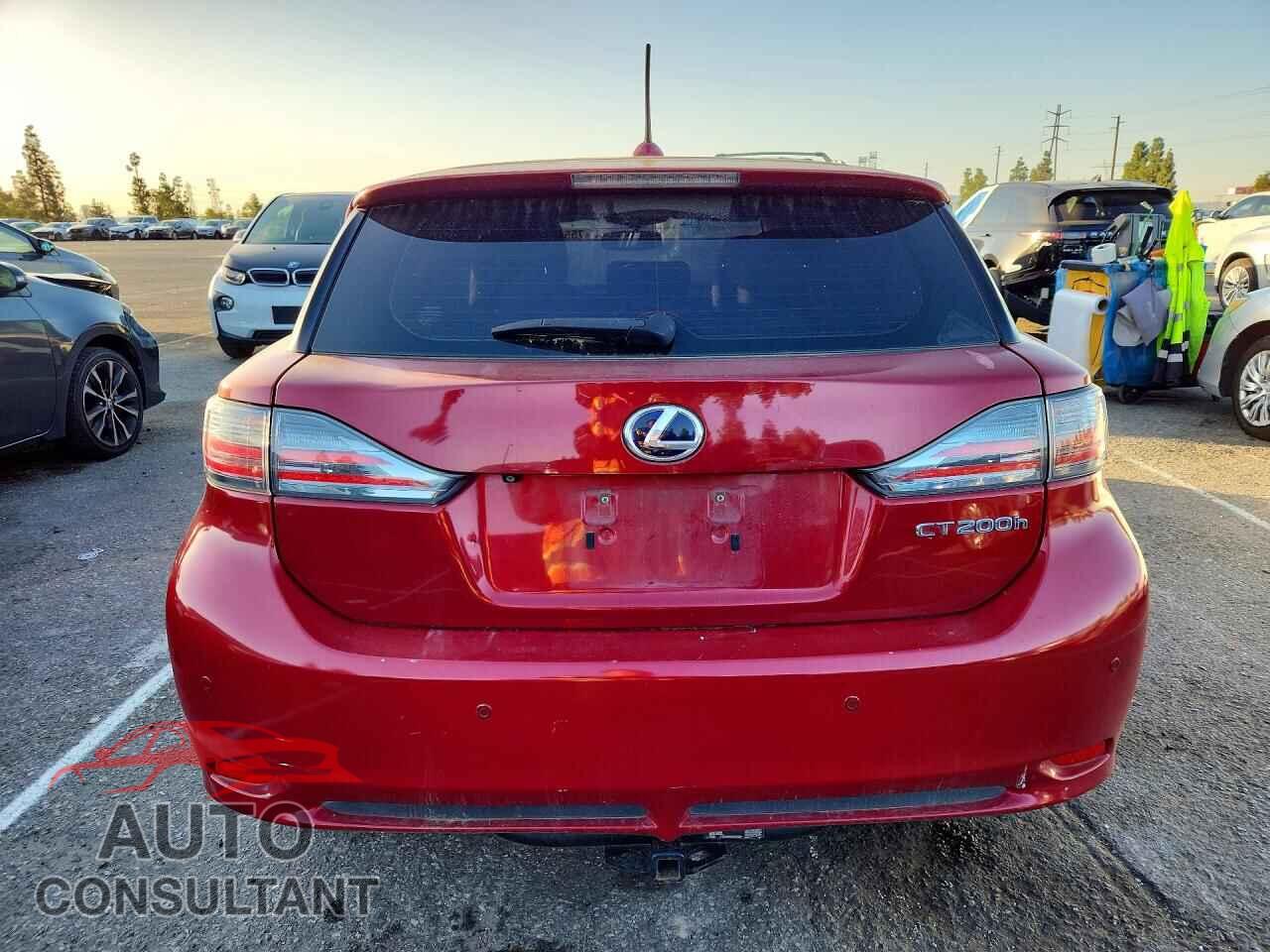 LEXUS CT 200 2013 - JTHKD5BH6D2125607