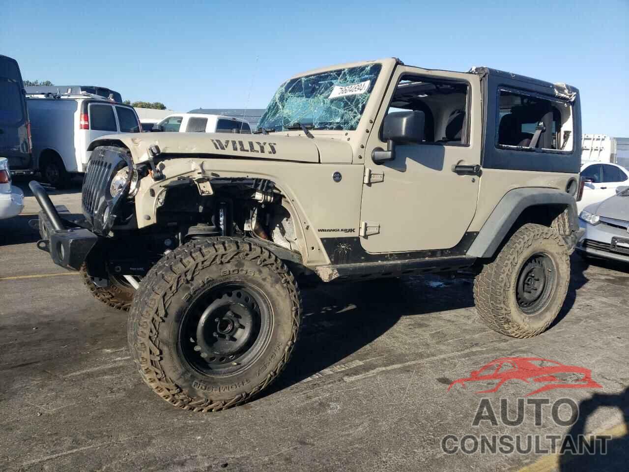 JEEP WRANGLER 2018 - 1C4AJWAG3JL870566