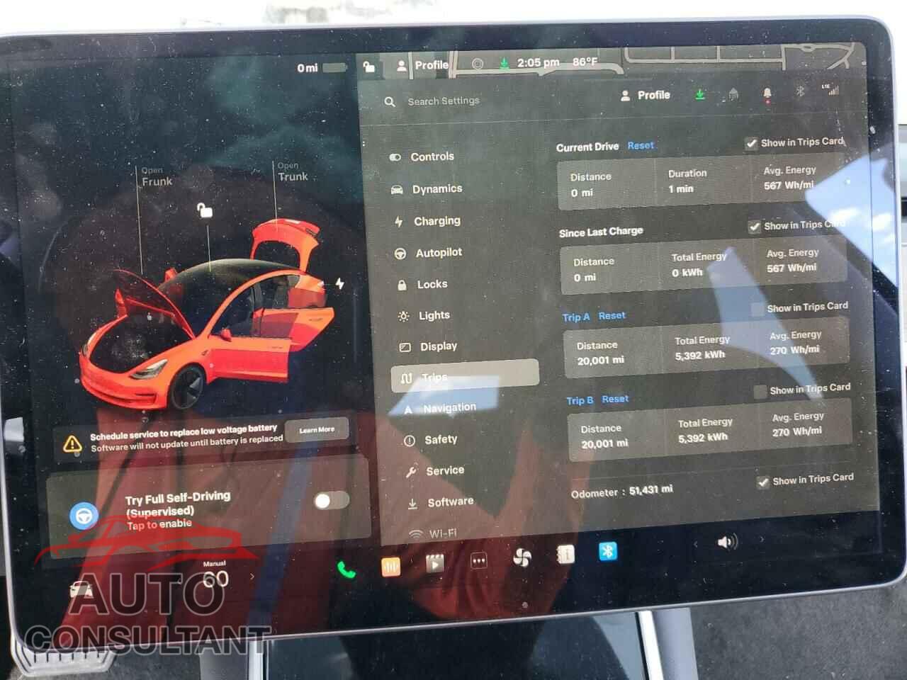 TESLA MODEL 3 2019 - 5YJ3E1EA6KF483052