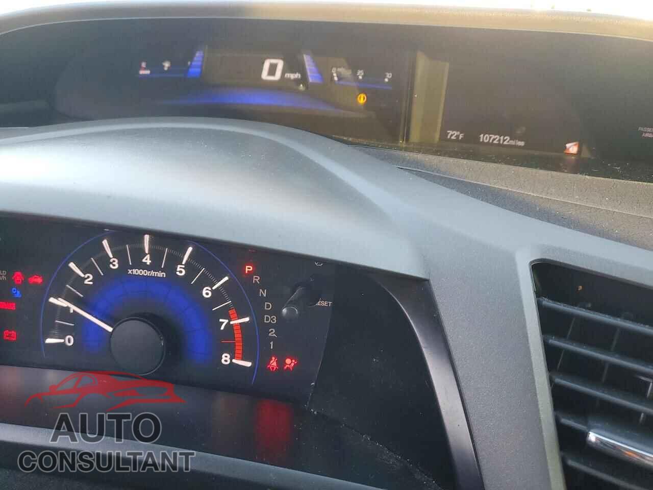 HONDA CIVIC 2012 - 19XFB2F9XCE307340