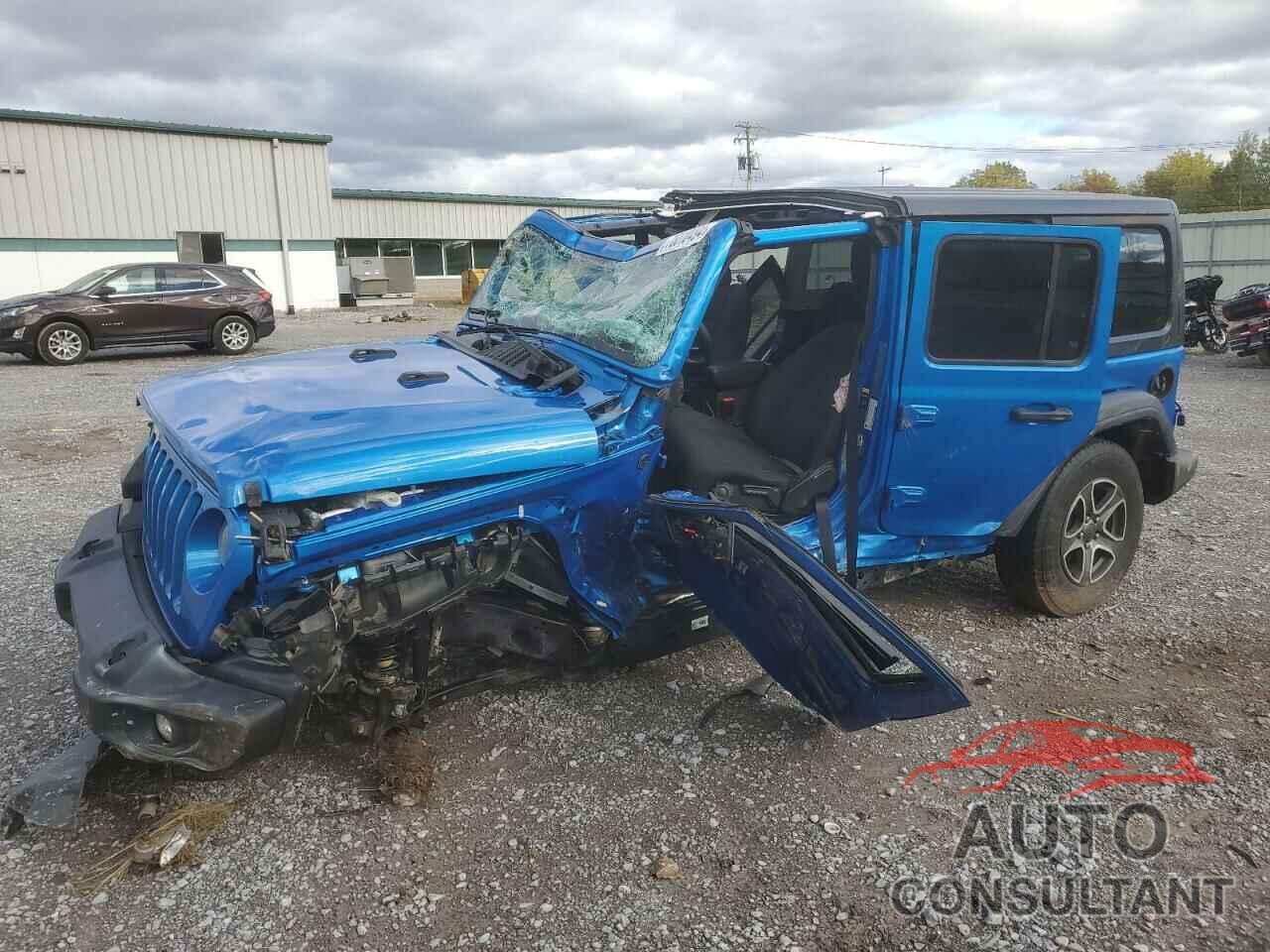 JEEP WRANGLER 2022 - 1C4HJXDG7NW145833