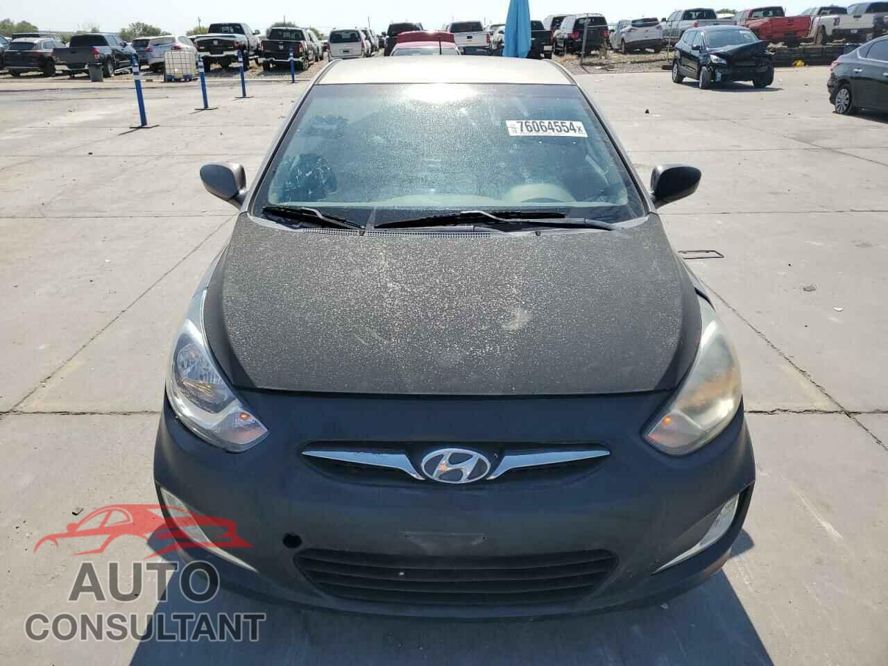 HYUNDAI ACCENT 2012 - KMHCU4AE7CU085513