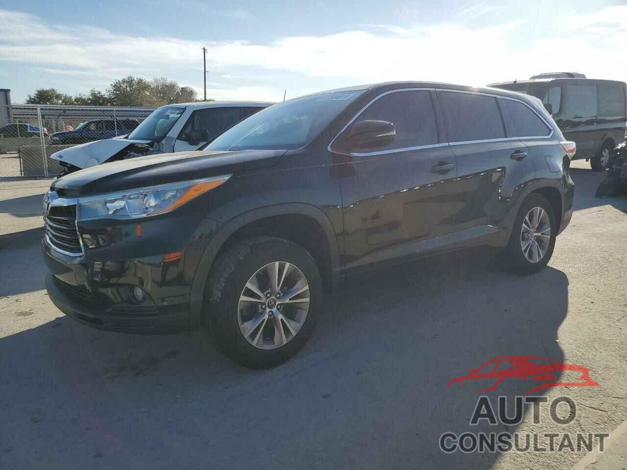 TOYOTA HIGHLANDER 2016 - 5TDZKRFH1GS156042