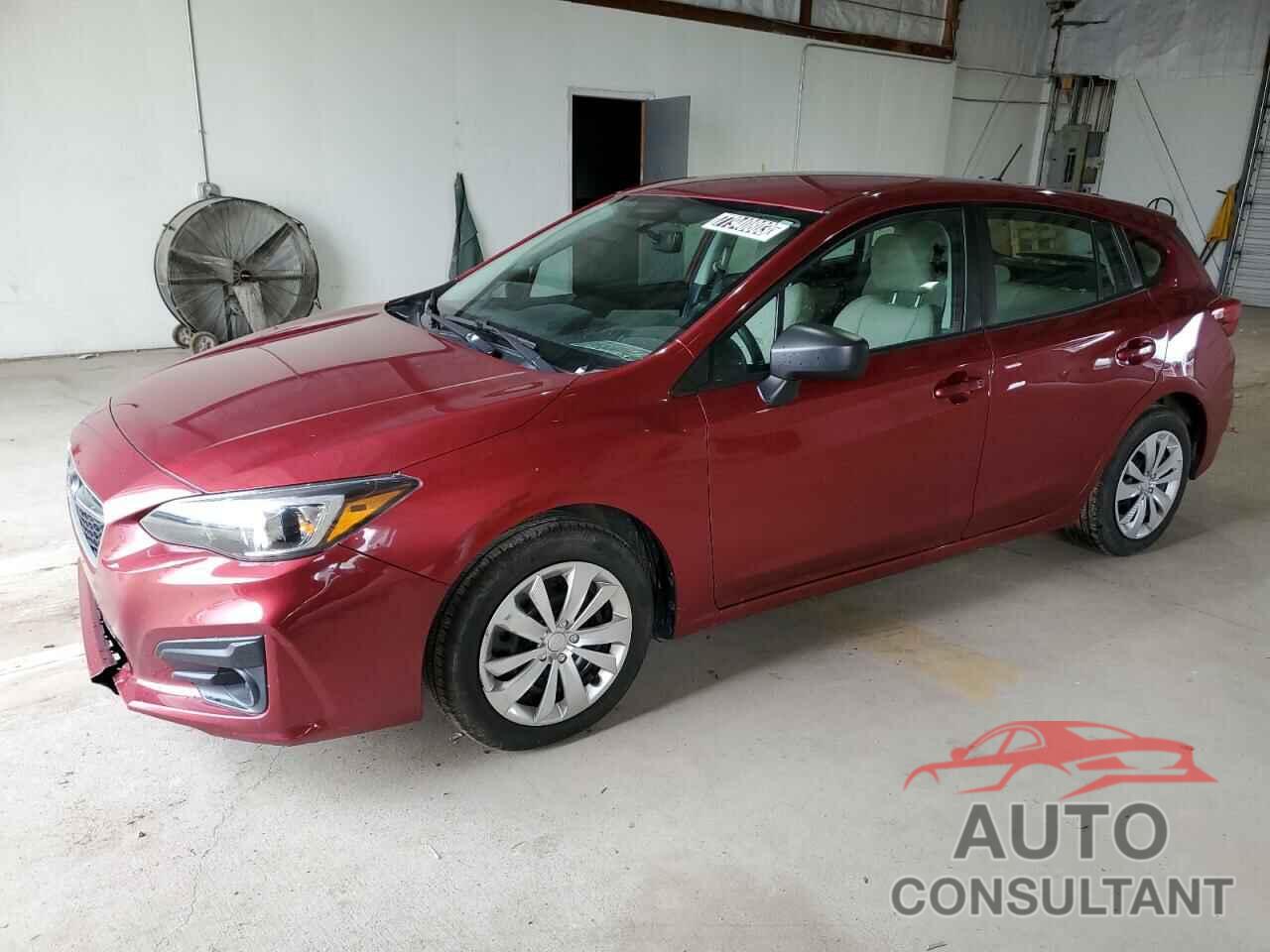 SUBARU IMPREZA 2018 - 4S3GTAA63J3709312