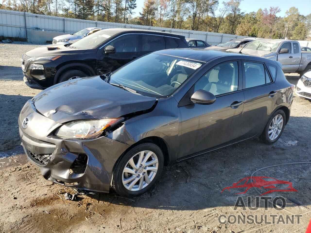 MAZDA 3 2012 - JM1BL1L76C1615231