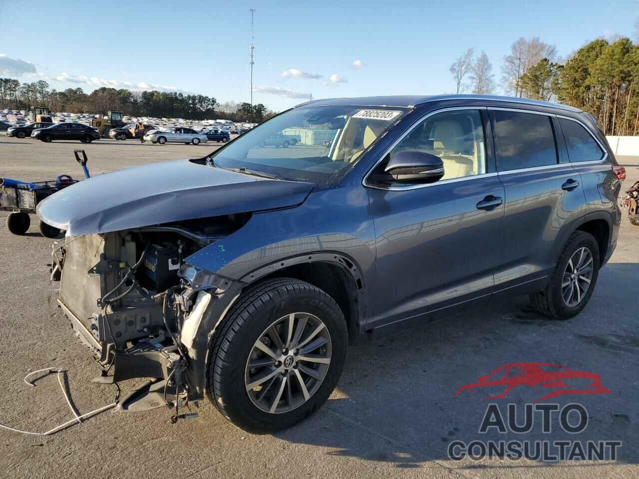 TOYOTA HIGHLANDER 2018 - 5TDKZRFH4JS258827