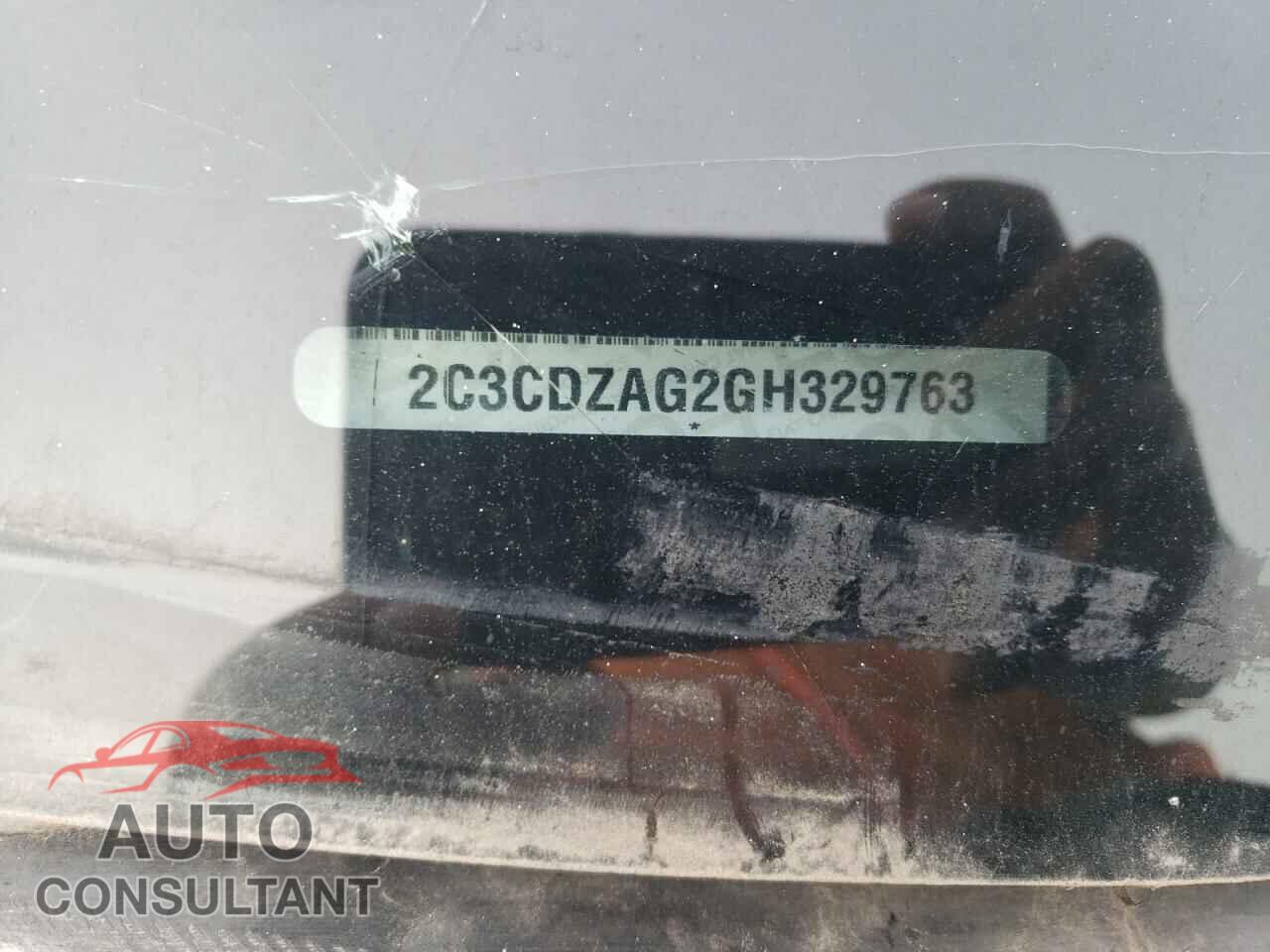 DODGE CHALLENGER 2016 - 2C3CDZAG2GH329763
