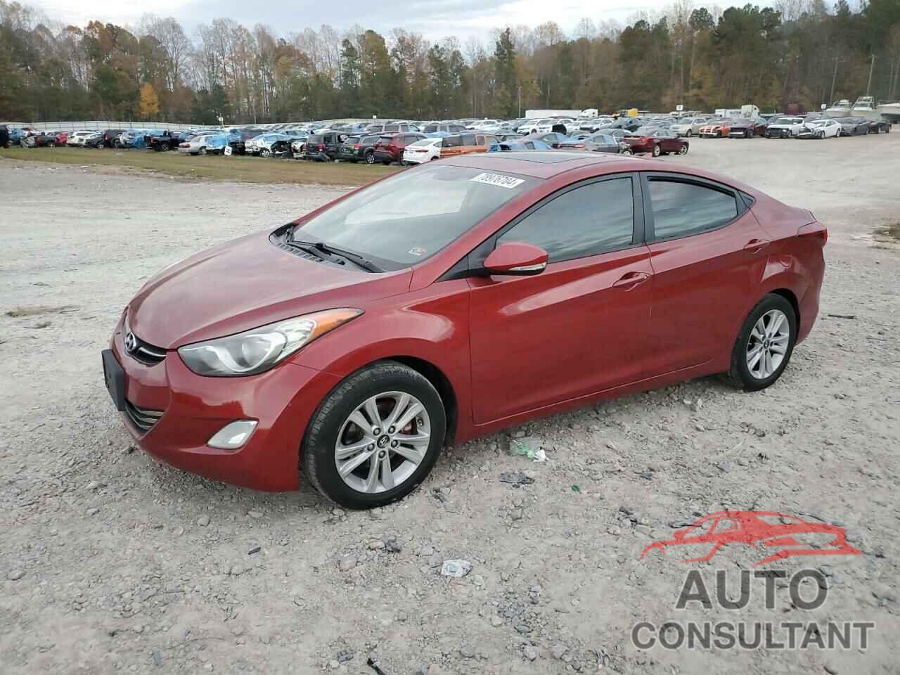 HYUNDAI ELANTRA 2011 - KMHDH4AE0BU163198