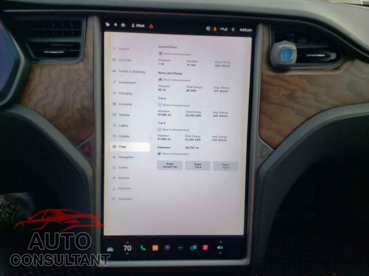 TESLA MODEL S 2018 - 5YJSA1E21JF291567