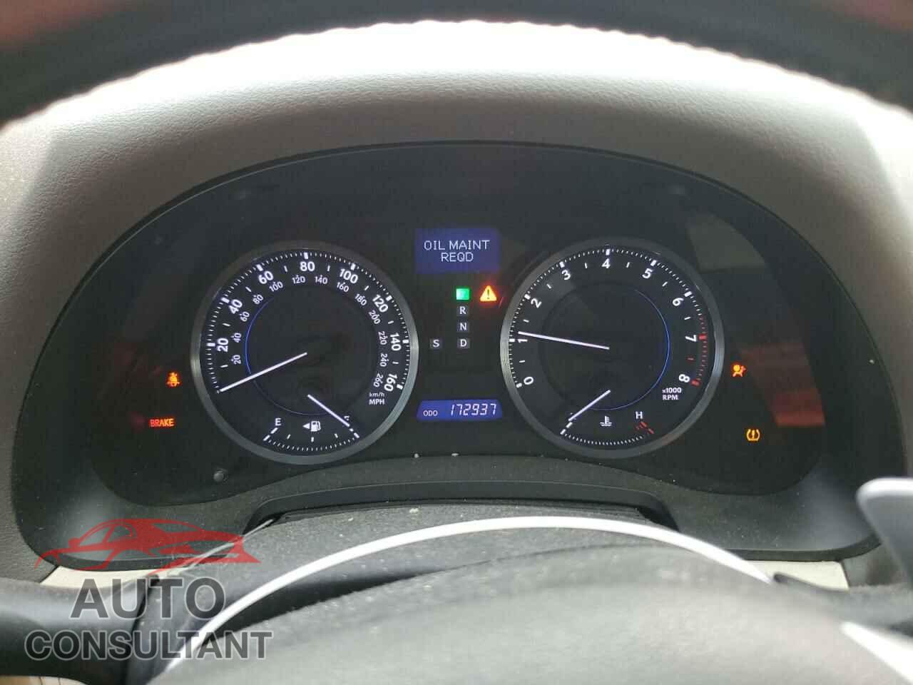 LEXUS IS 2011 - JTHBF5C23B5145037