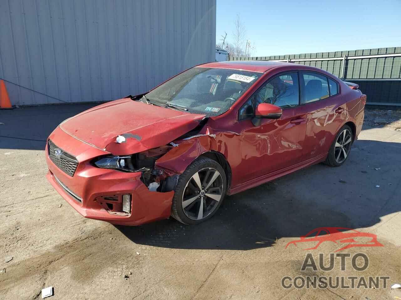 SUBARU IMPREZA 2017 - 4S3GKAL61H3609073