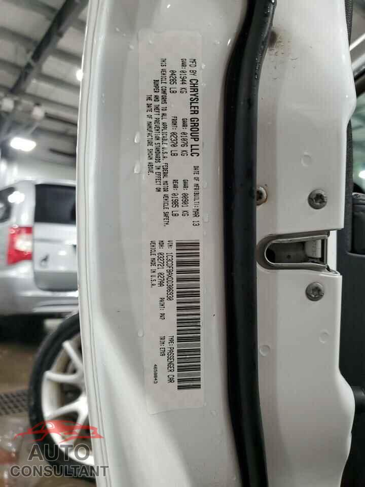 DODGE DART 2013 - 1C3CDFBAXDD306930
