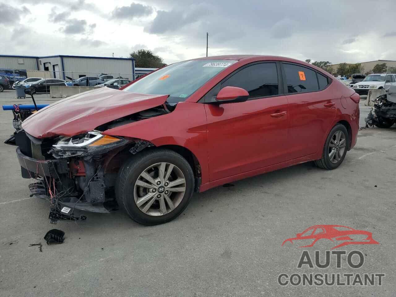 HYUNDAI ELANTRA 2018 - 5NPD84LF4JH268667