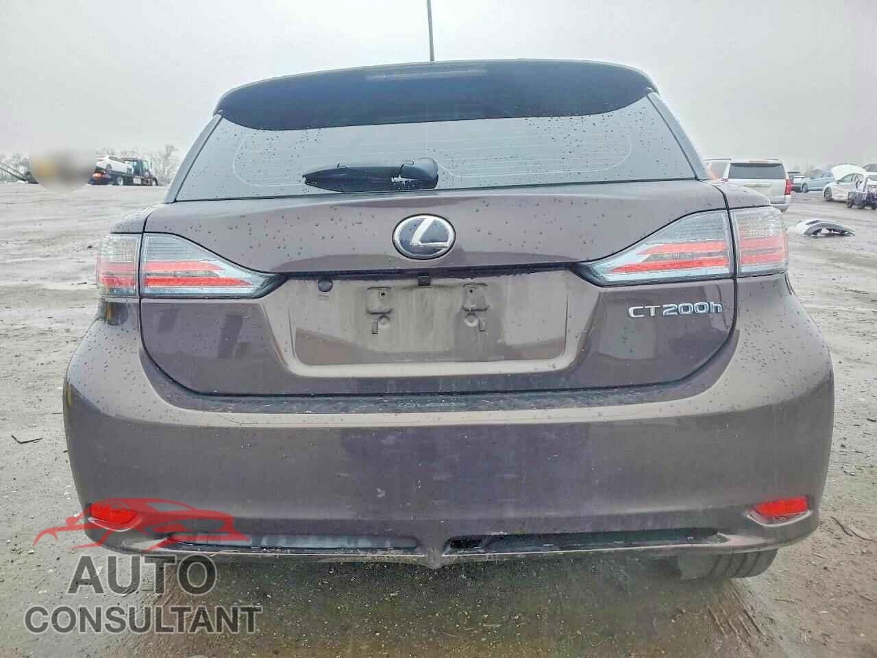 LEXUS CT 200 2013 - JTHKD5BH7D2137586