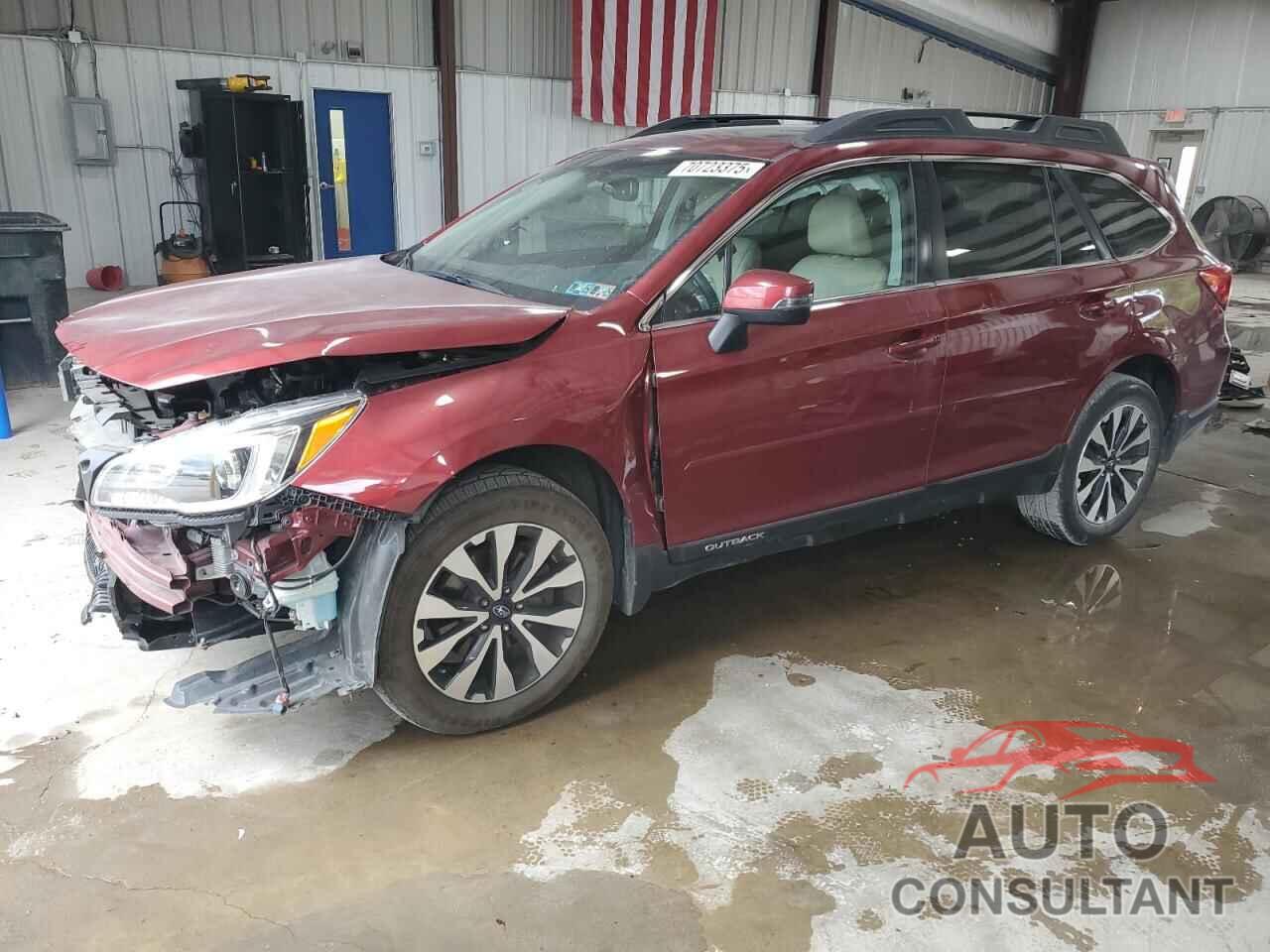 SUBARU OUTBACK 2016 - 4S4BSALC1G3228284