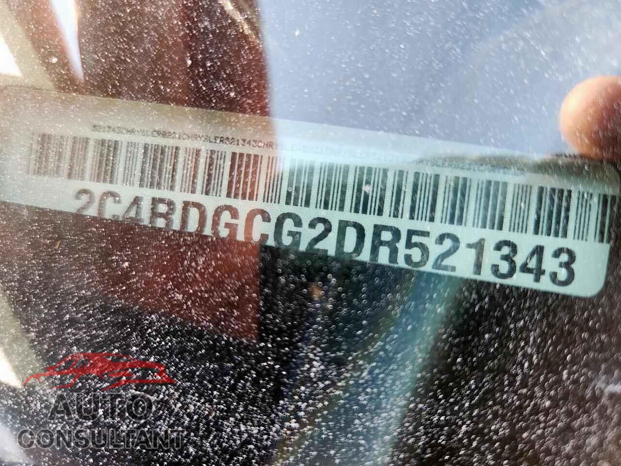 DODGE CARAVAN 2013 - 2C4RDGCG2DR521343