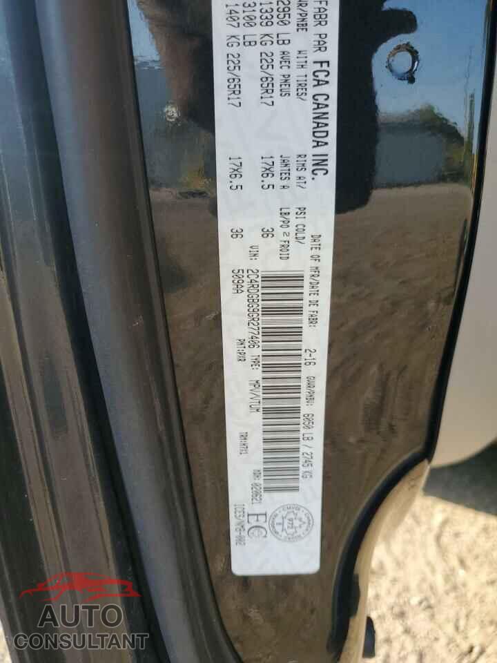 DODGE CARAVAN 2016 - 2C4RDGBG9GR277406