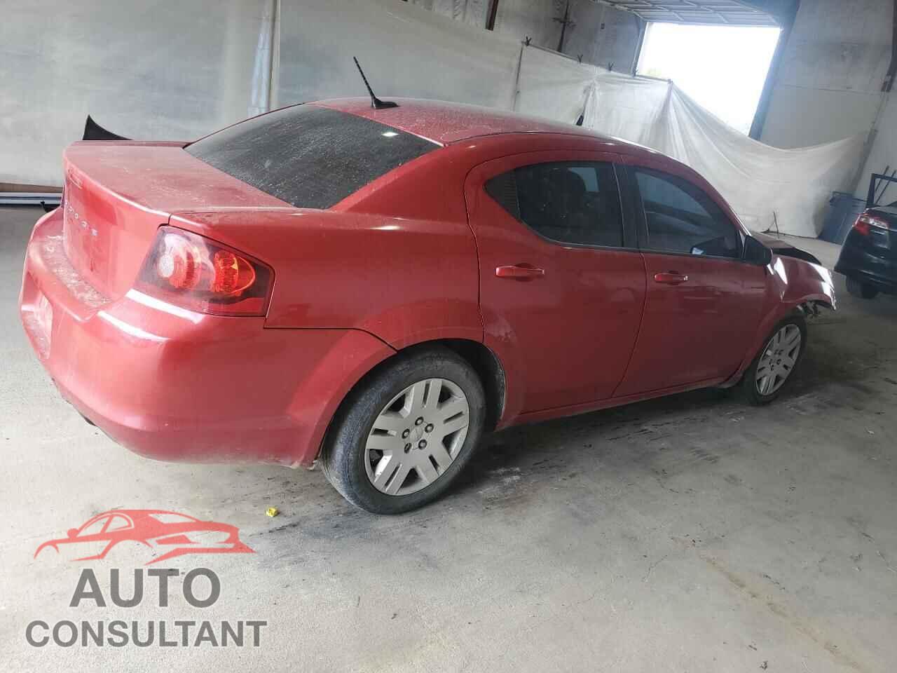 DODGE AVENGER 2013 - 1C3CDZAB3DN637192