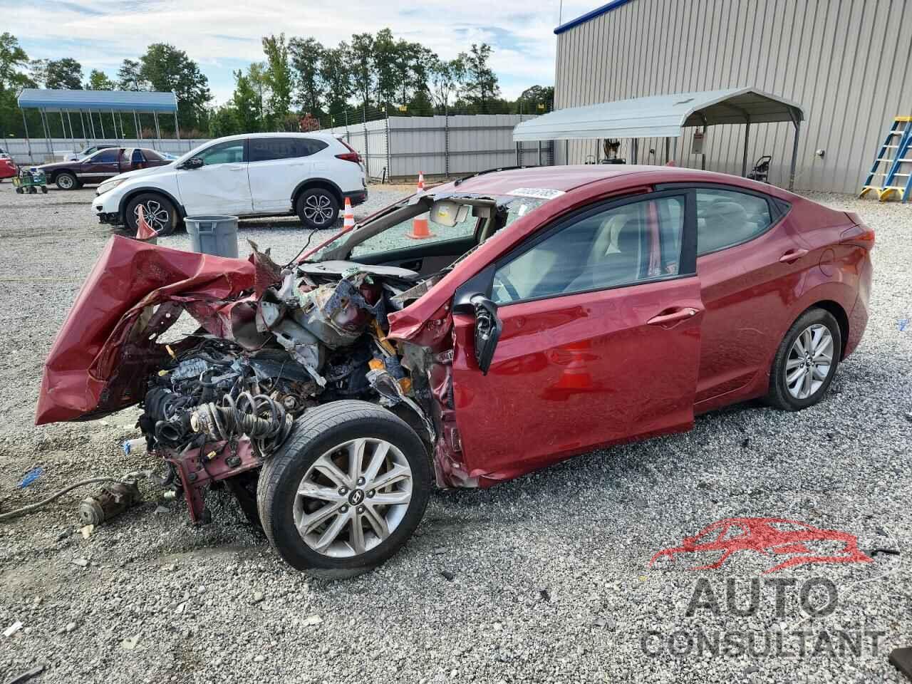 HYUNDAI ELANTRA 2014 - 5NPDH4AE3EH476460