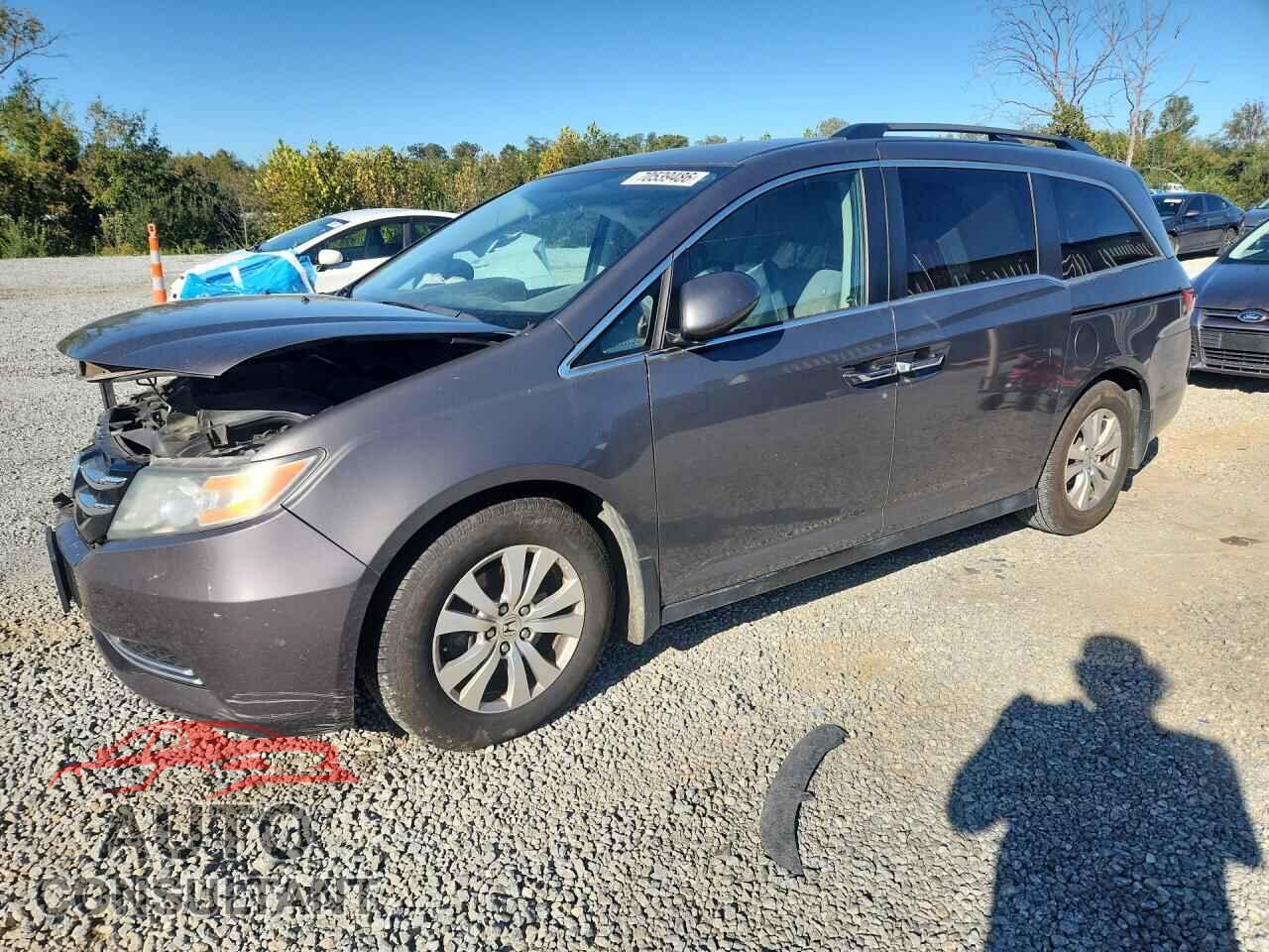 HONDA ODYSSEY EX 2014 - 5FNRL5H40EB110123