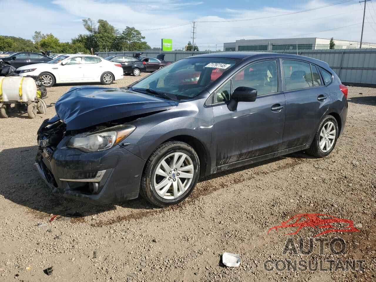 SUBARU IMPREZA 2015 - JF1GPAC63FH208194