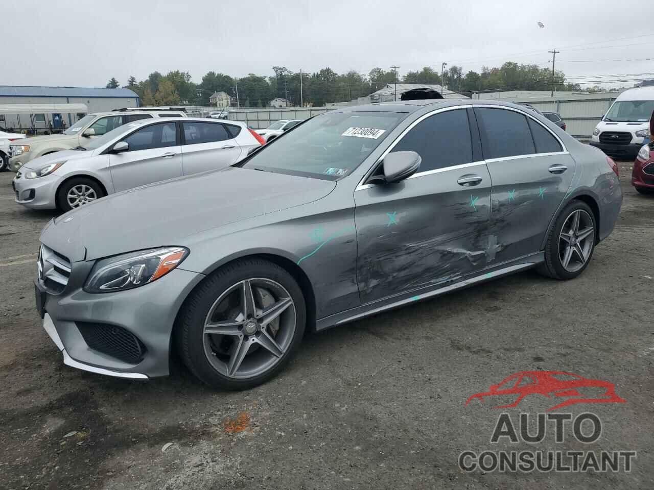 MERCEDES-BENZ C-CLASS 2016 - 55SWF4KB5GU122376