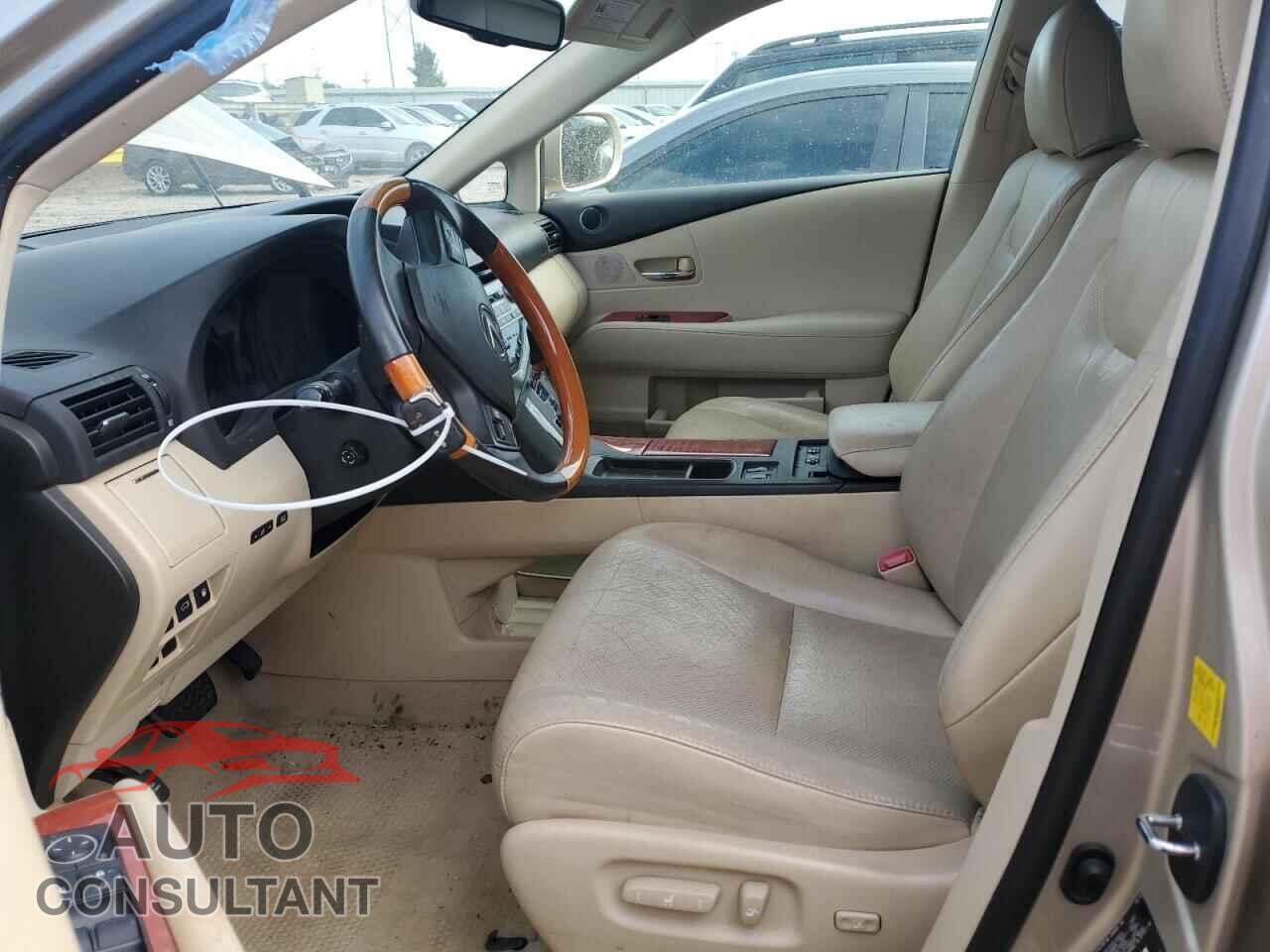 LEXUS RX350 2011 - 2T2BK1BA0BC083576