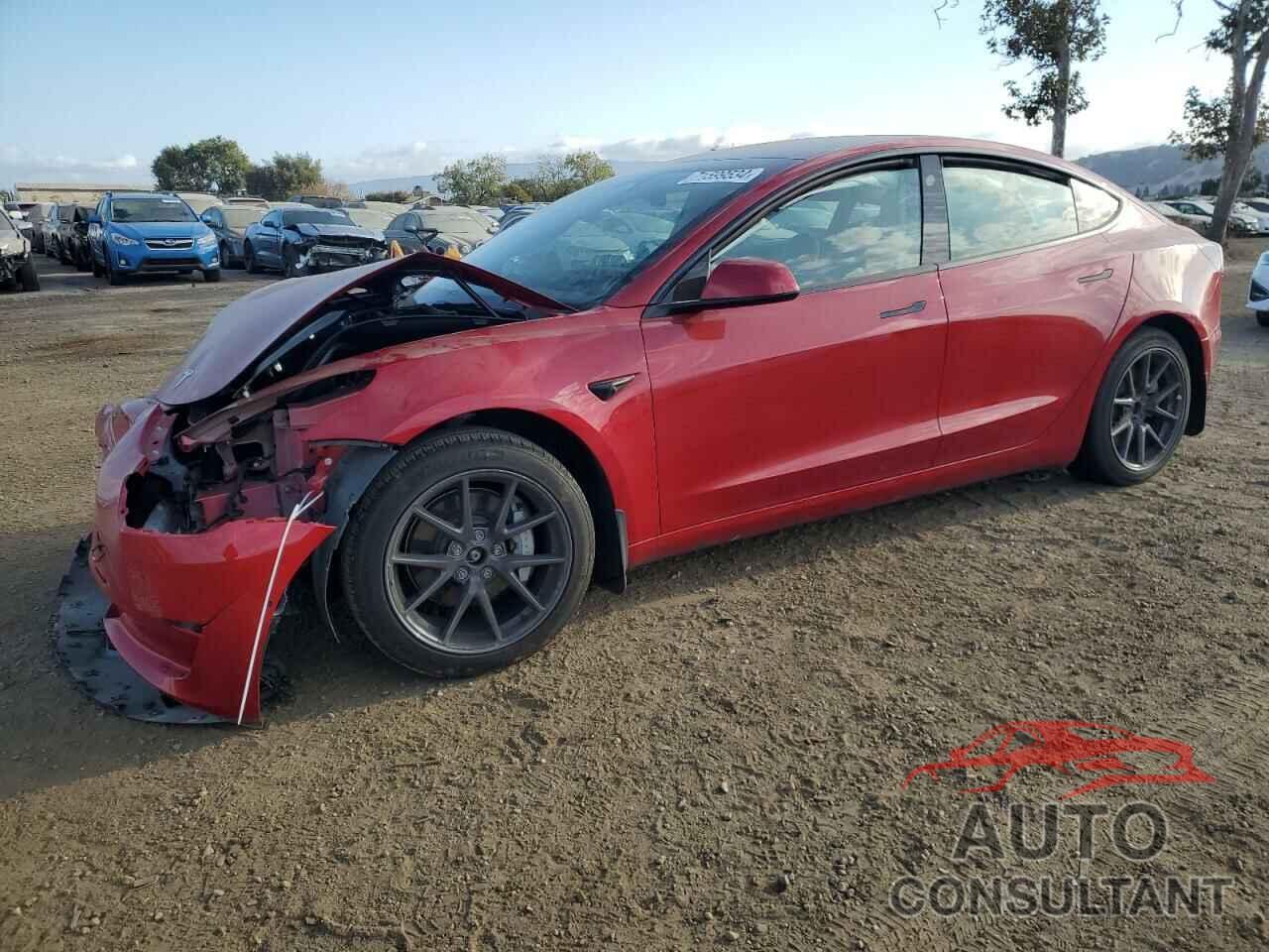 TESLA MODEL 3 2022 - 5YJ3E1EB6NF206804