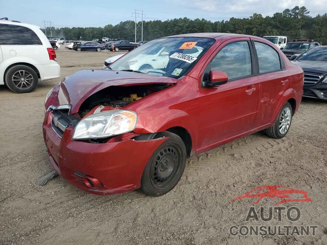 CHEVROLET AVEO 2011 - KL1TG5DE0BB166271