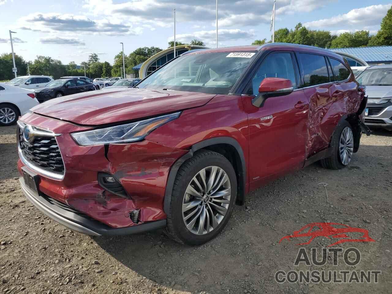 TOYOTA HIGHLANDER 2020 - 5TDEBRCH8LS004207