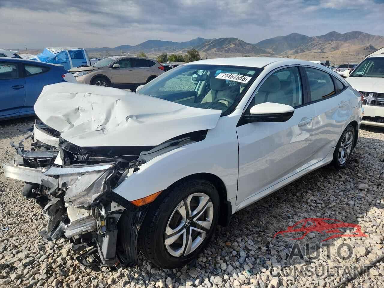 HONDA CIVIC 2017 - 19XFC2F52HE021760