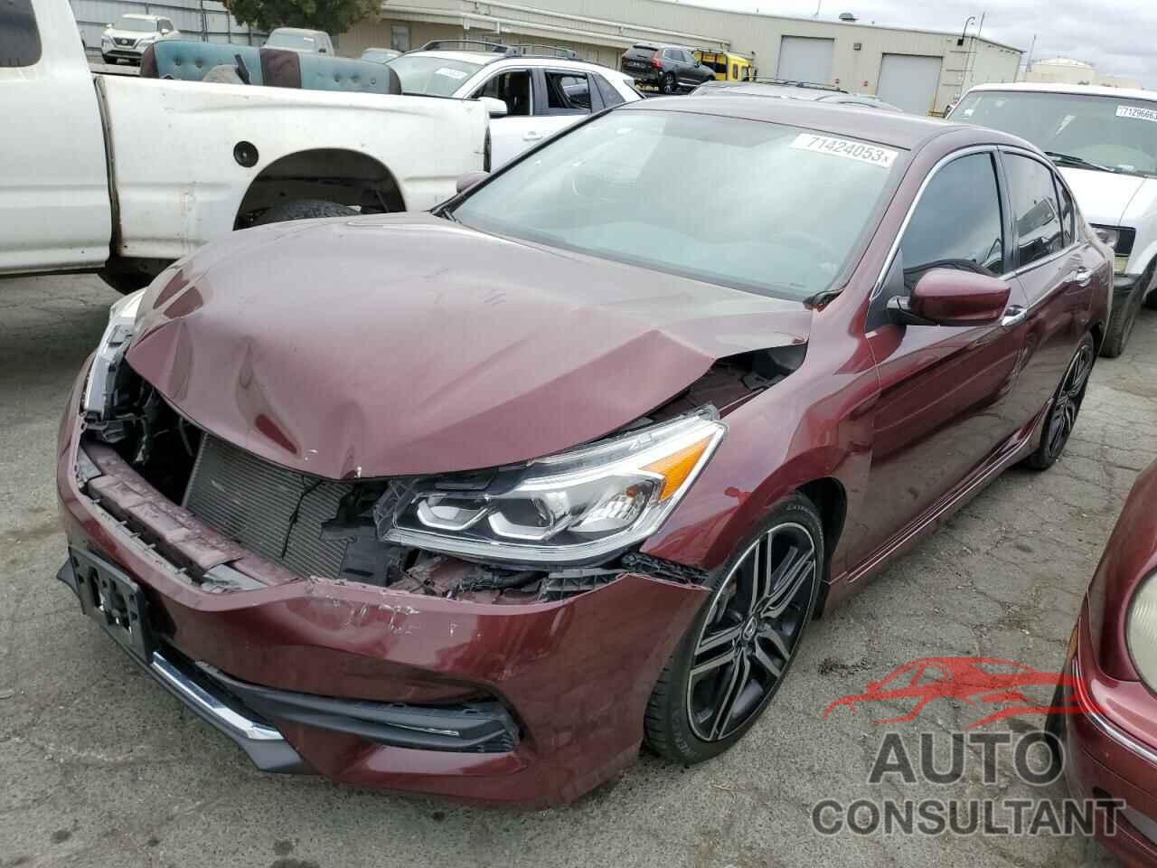 HONDA ACCORD 2017 - 1HGCR2F58HA115728