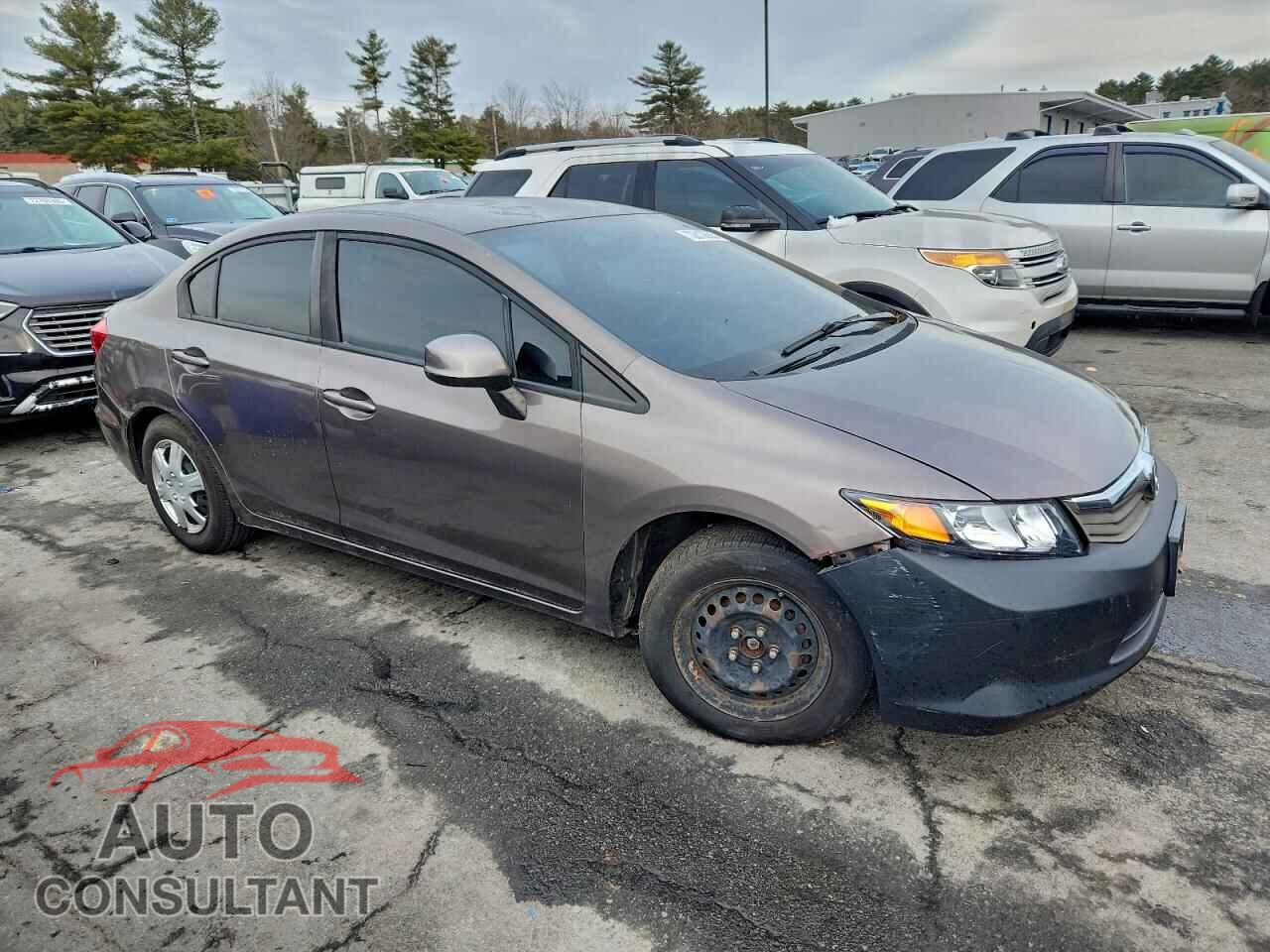 HONDA CIVIC 2012 - 2HGFB2F54CH603506