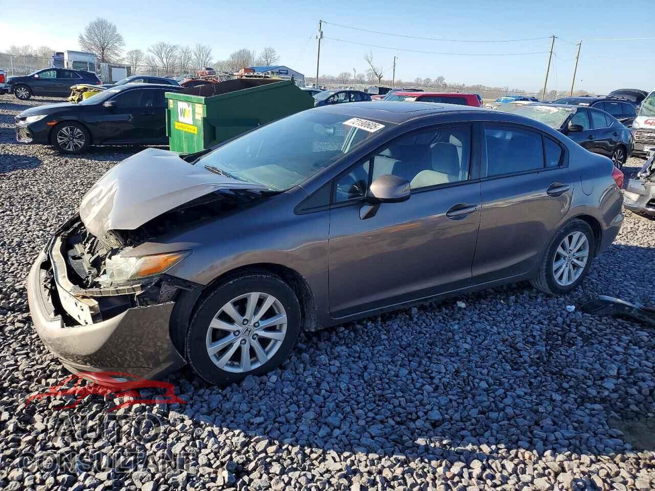 HONDA CIVIC 2012 - 19XFB2F84CE041434