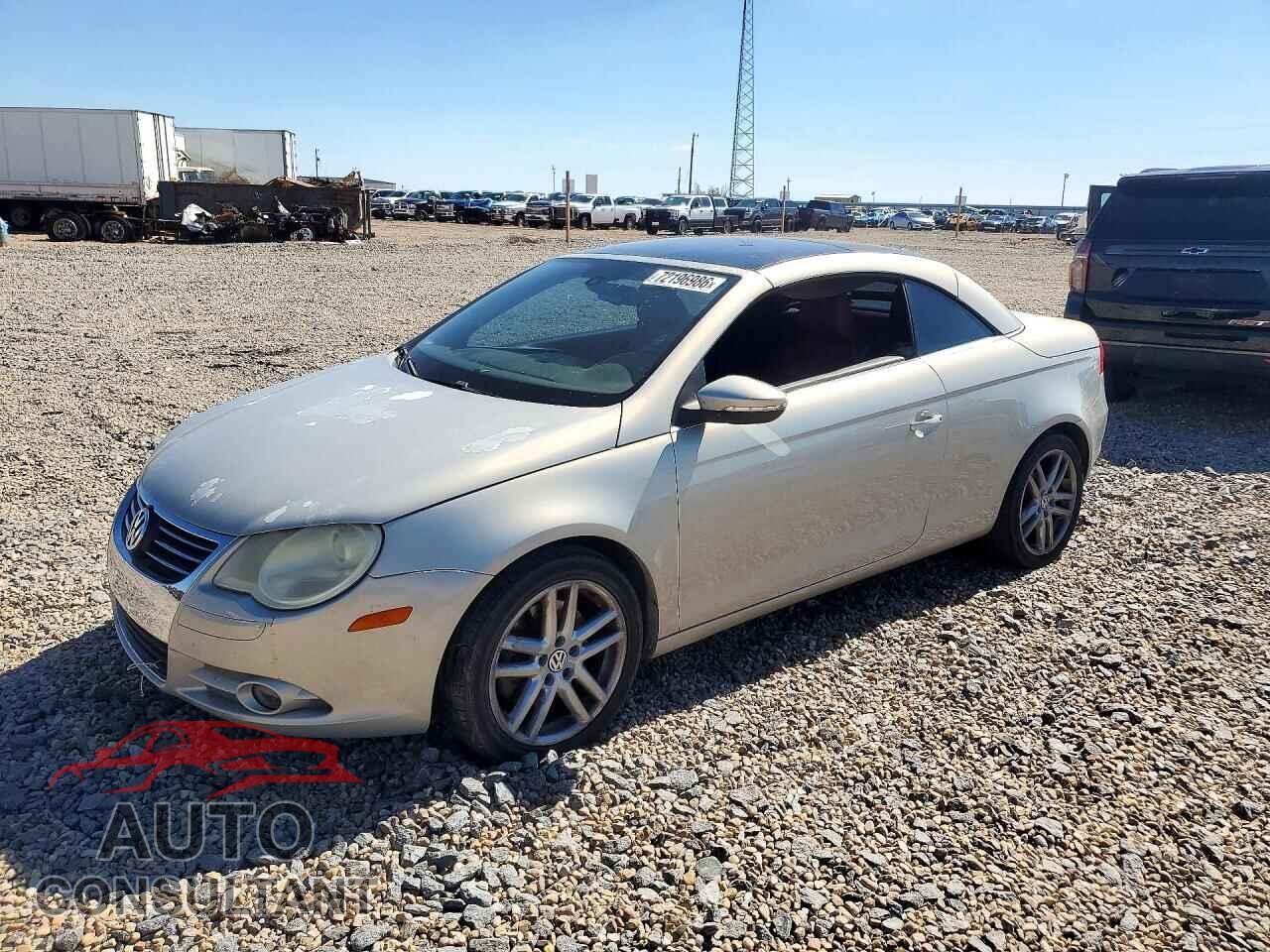 VOLKSWAGEN EOS 2010 - WVWFA7AH3AV012541