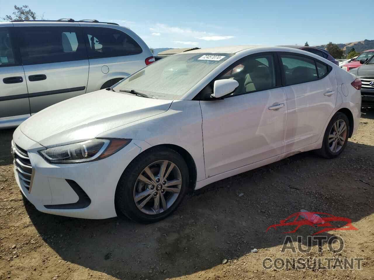 HYUNDAI ELANTRA 2017 - 5NPD84LFXHH041476