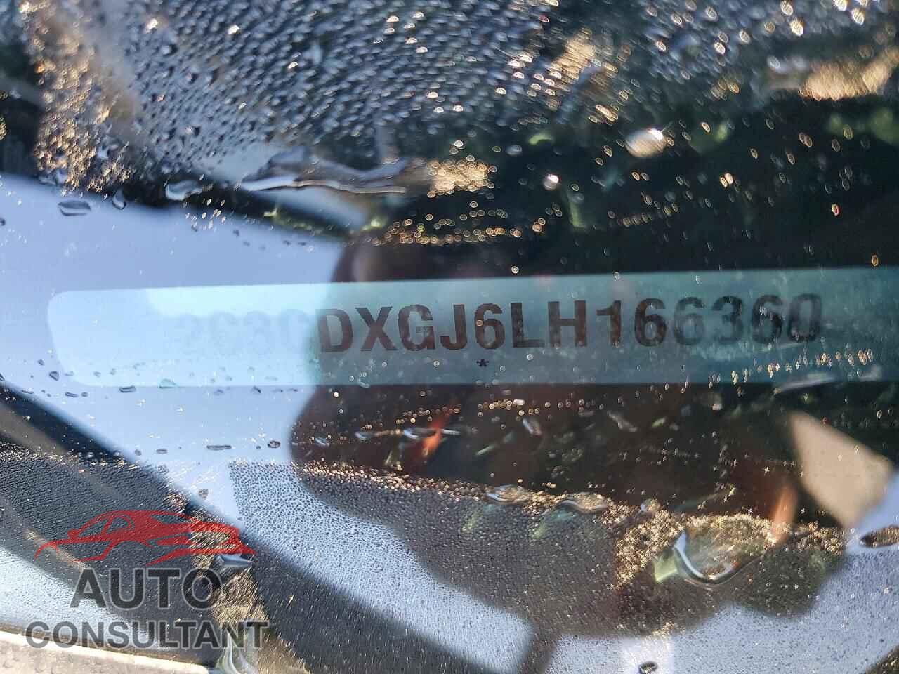 DODGE CHARGER 2020 - 2C3CDXGJ6LH166360