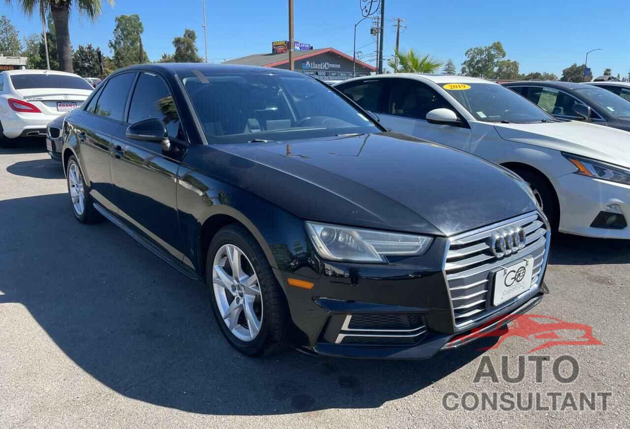 AUDI A4 2018 - WAUKMAF44JA024565