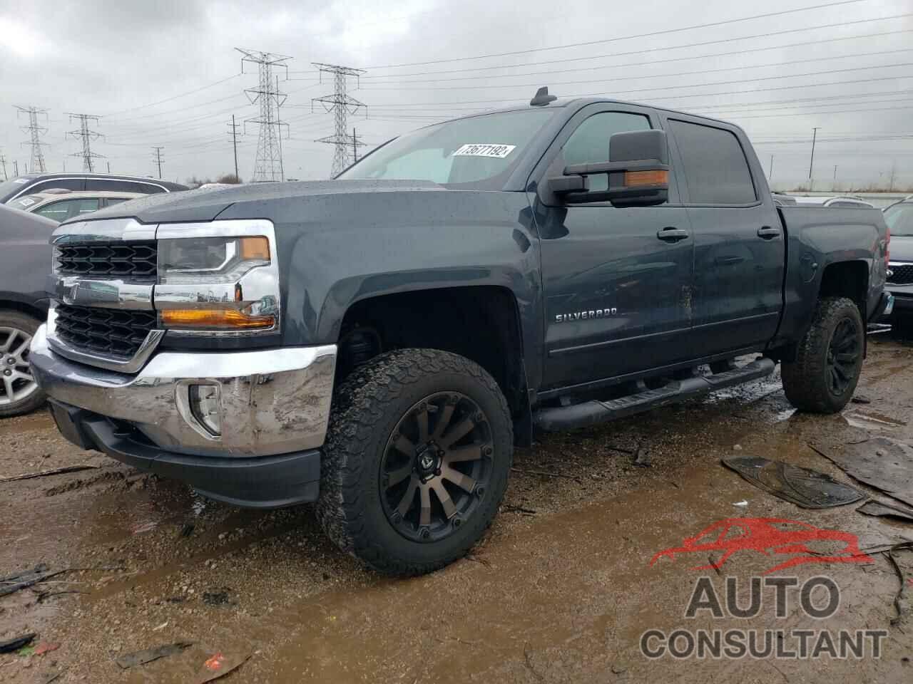 CHEVROLET SILVERADO 2018 - 3GCUKREC0JG326493