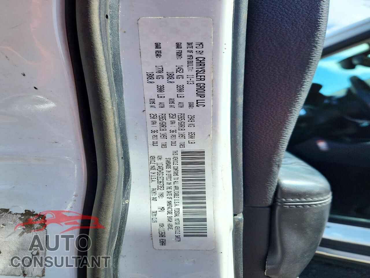 DODGE DURANGO 2014 - 1C4RDHDG1EC367352