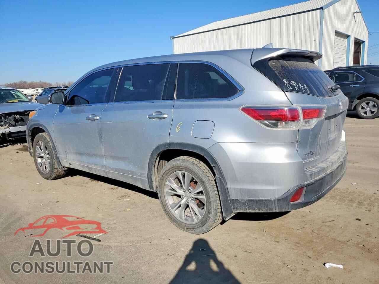 TOYOTA HIGHLANDER 2014 - 5TDBKRFH2ES021666