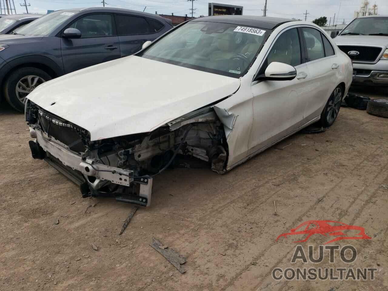 MERCEDES-BENZ C-CLASS 2017 - 55SWF4KB2HU209508